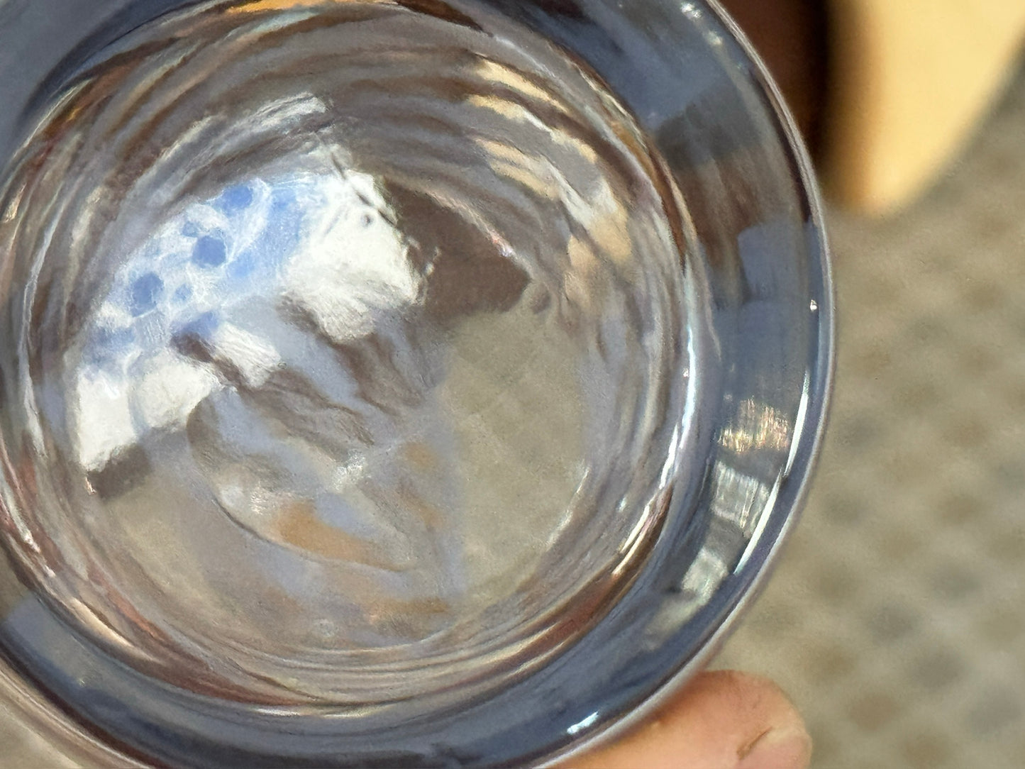 Midcentury Striped 12 oz Tumbler Bar Glasses