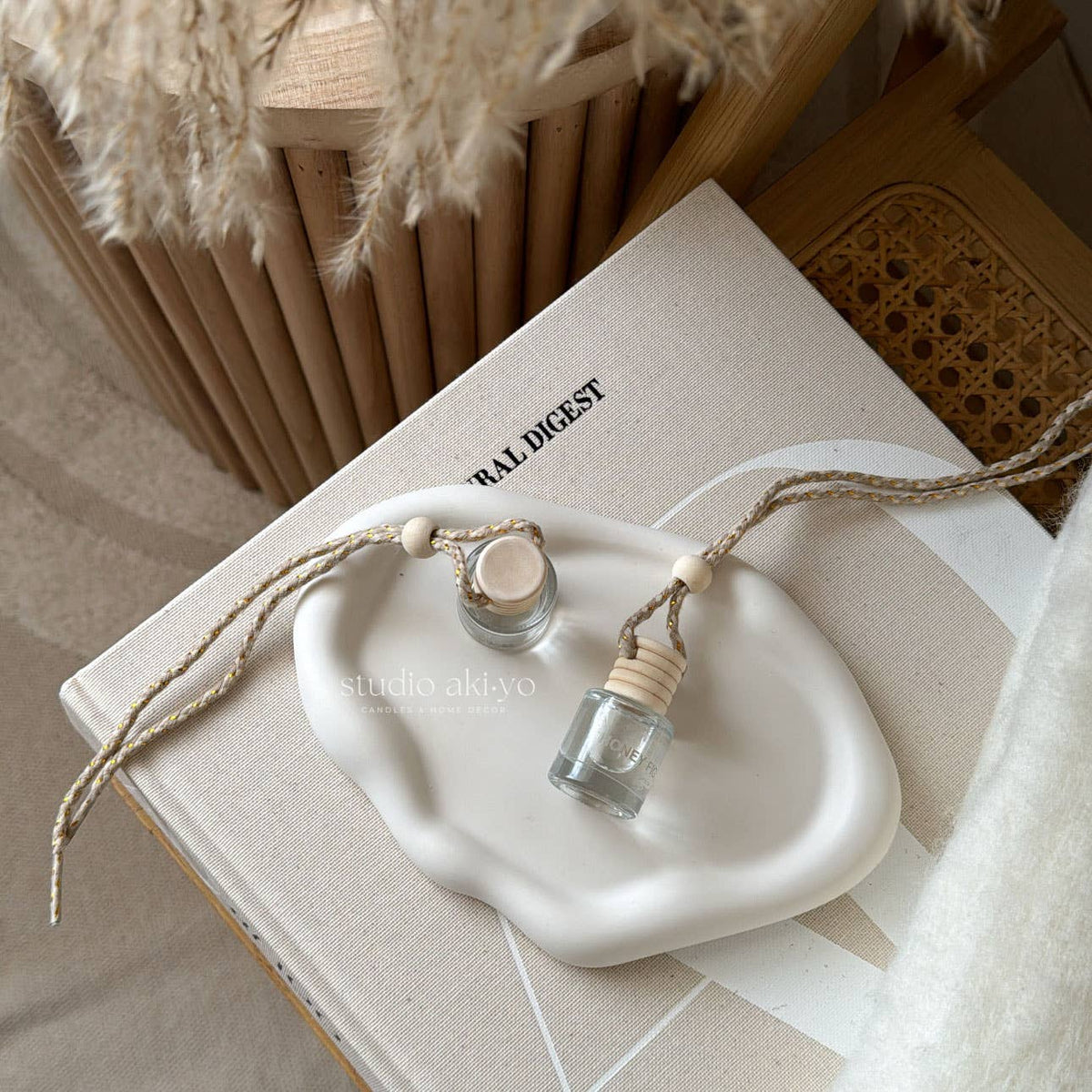 Lemon Coconut Vanilla Car Diffuser | Summer Car Freshie