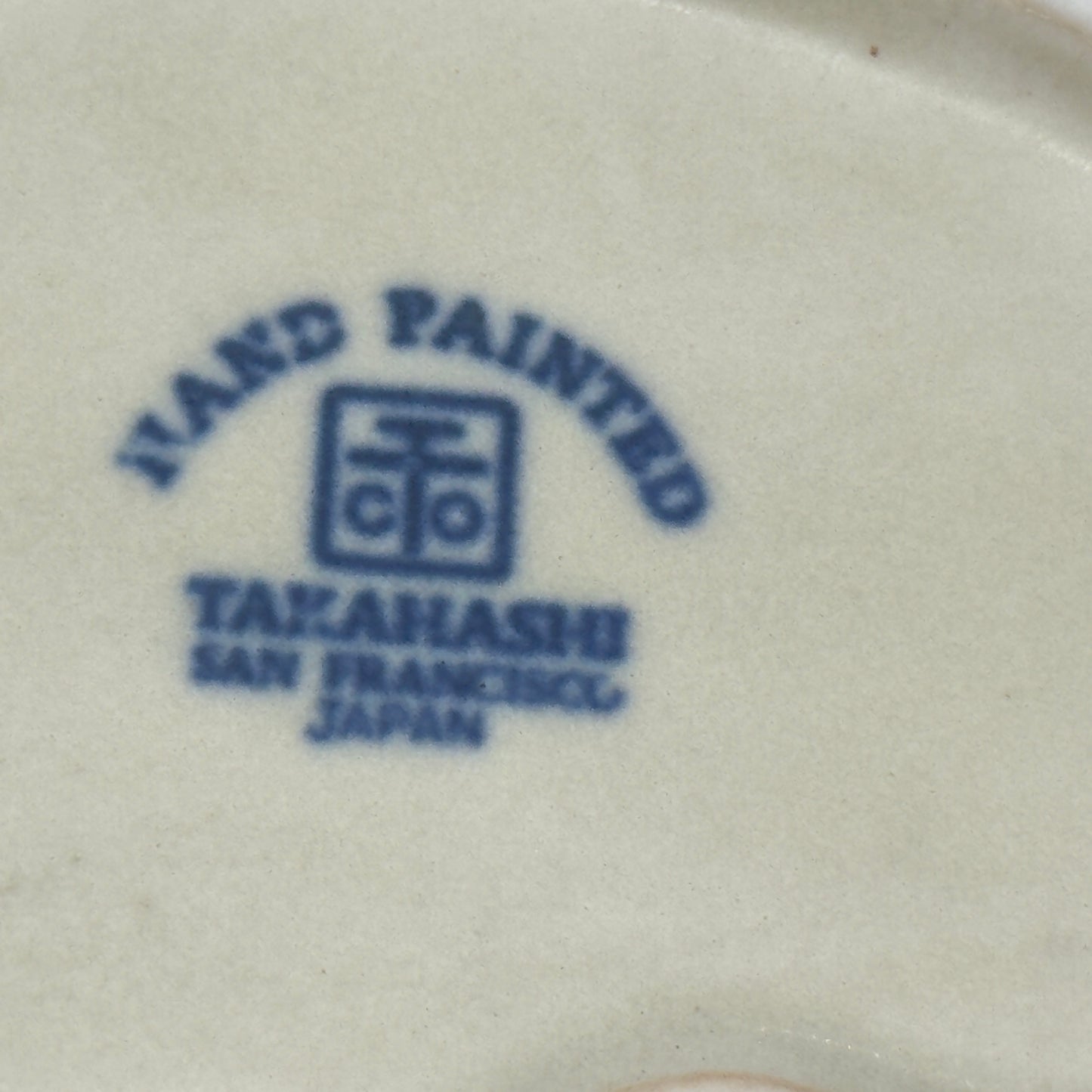 Takahashi Hand Painted Fish Teapot