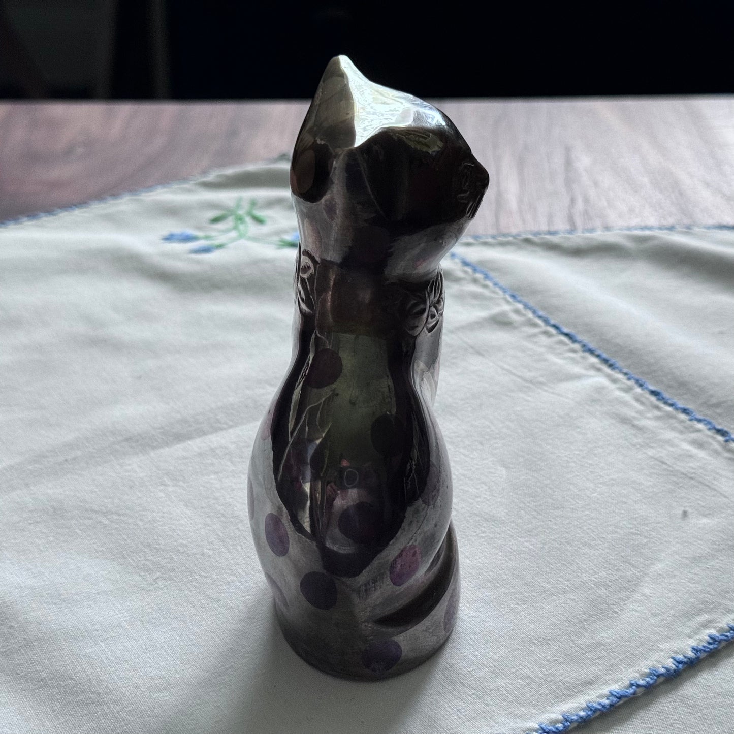 Pooka Dot Brass Cat