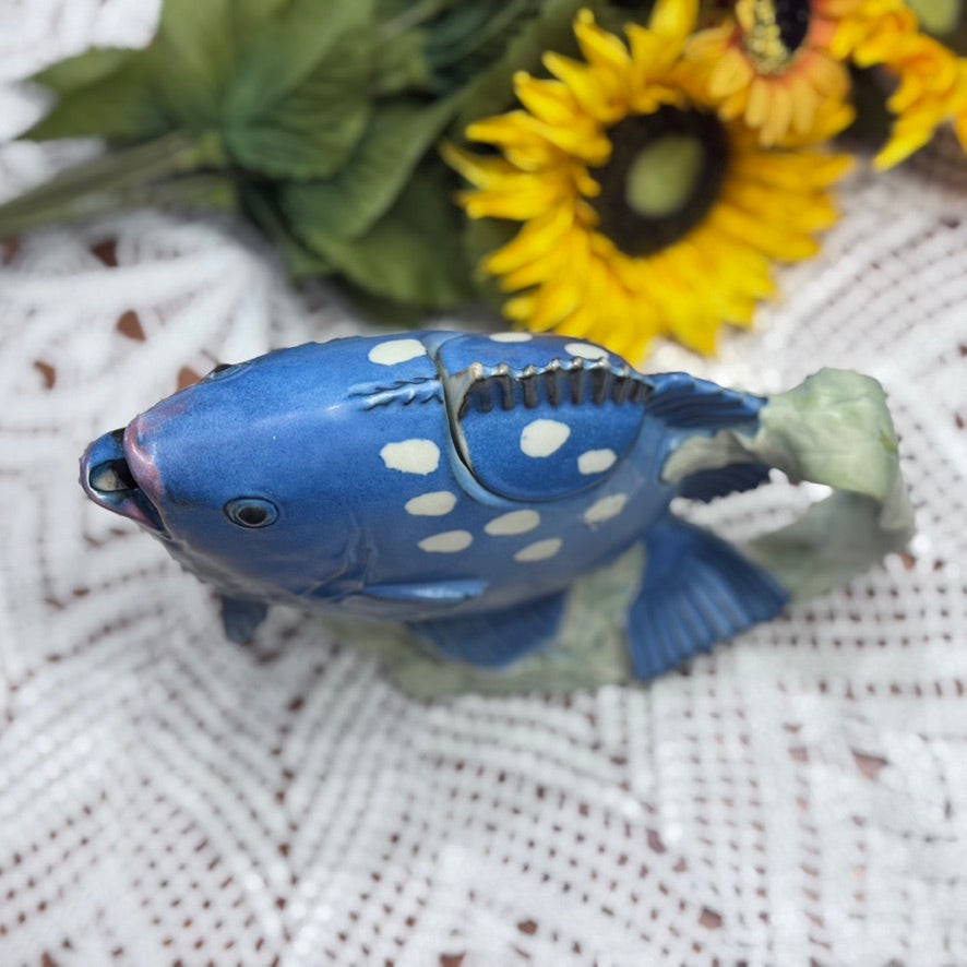 Takahashi Hand Painted Fish Teapot