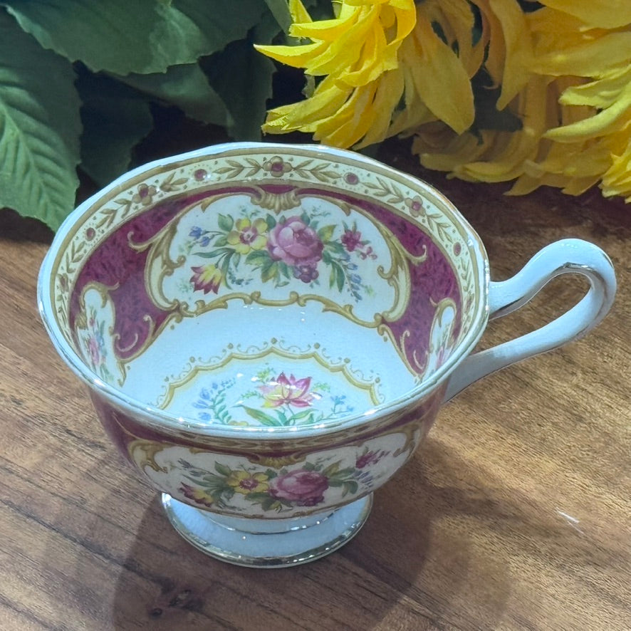 'Lady Hamilton' Royal Albert Teacup & Saucer Set