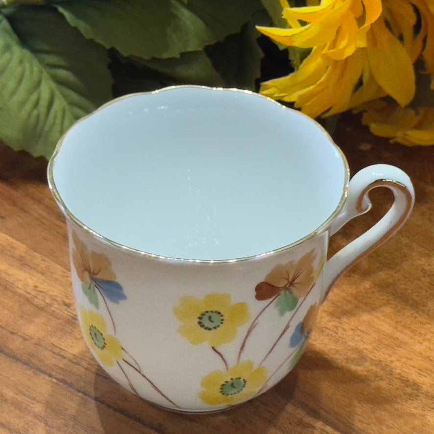 Tuscan England Floral Teacup & Saucer Set