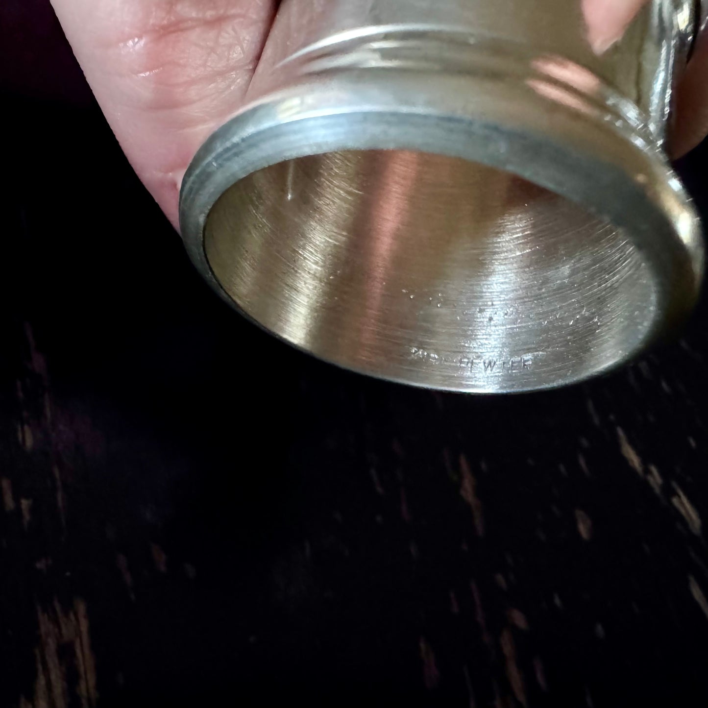 Kirk Pewter Napkin Rings