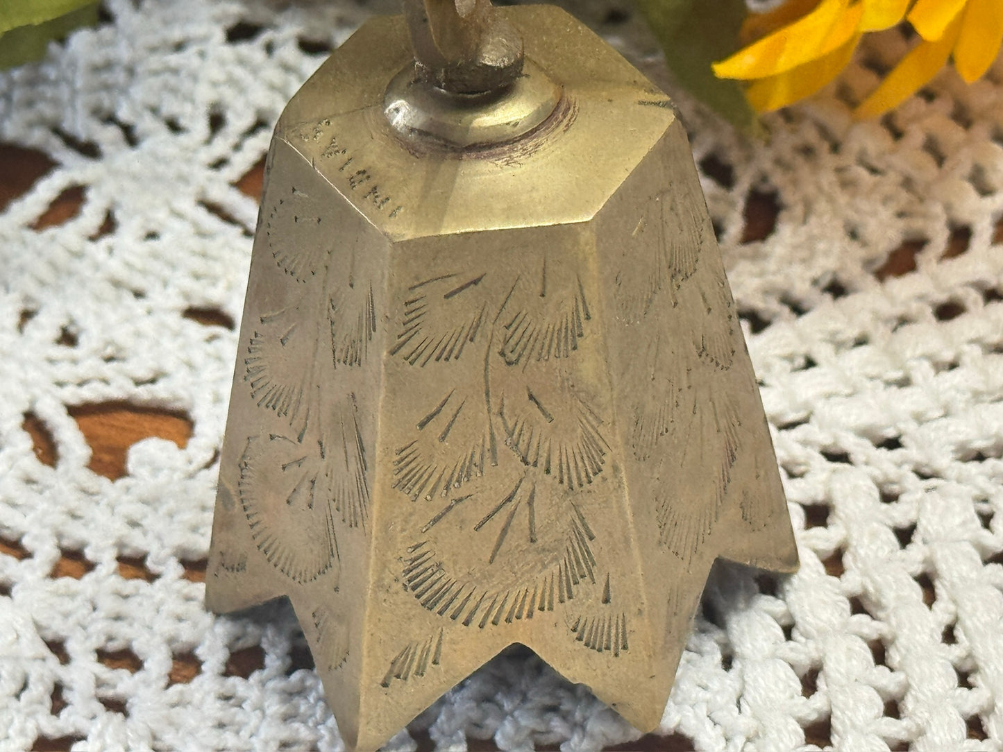 Vintage/Antique Brass Bell "Indias"