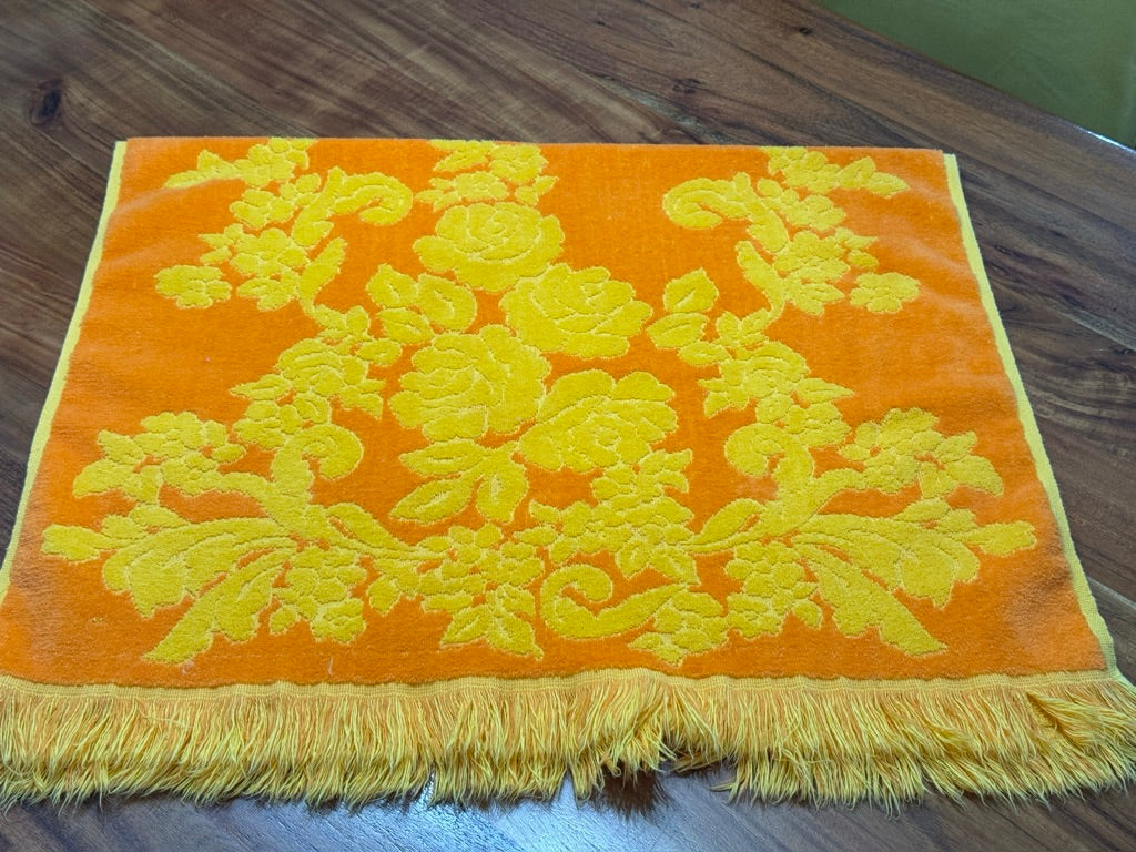 Orange Cannon Mills Co 'Monticello' Bath Towel