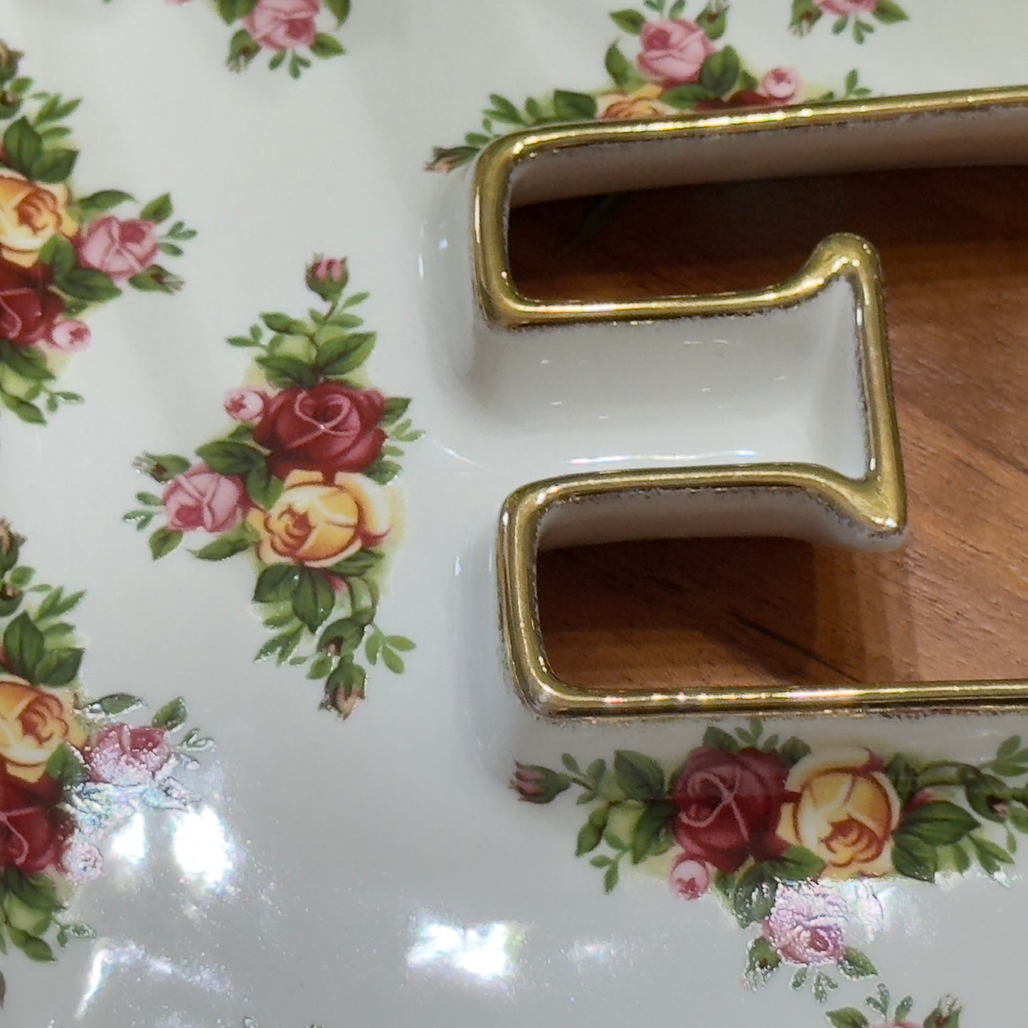 Royal Albert 'Old Country Roses' PEACE Candy Dishes/Wall Decor