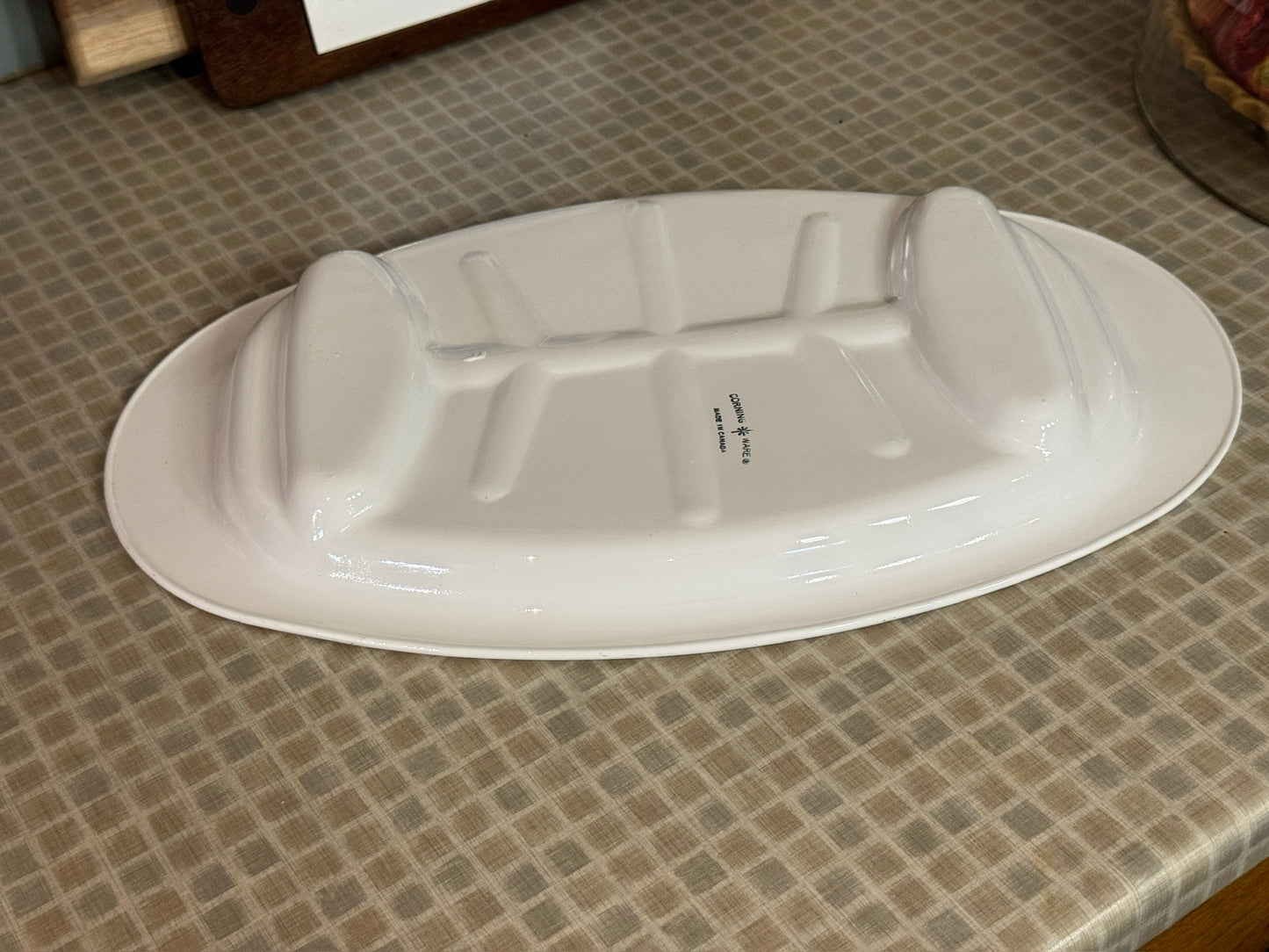 Corning Ware Blue Cornflower Oval Serving/Roasting Platter