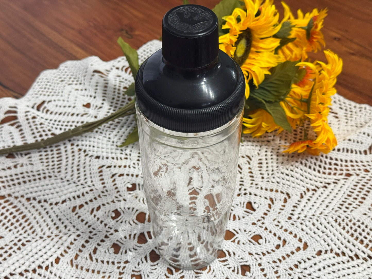 Large Anchor Hocking Royal Crown Cocktail Shaker