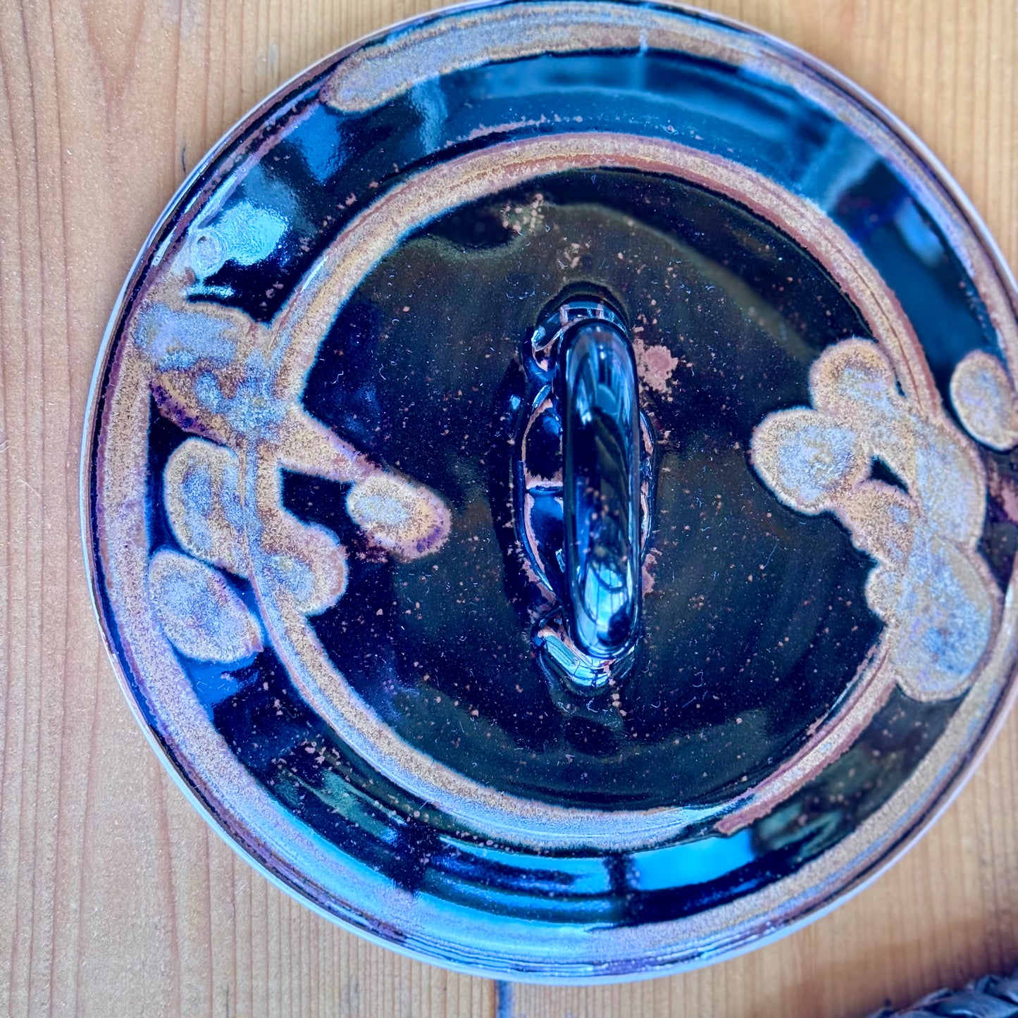 Sanger Canada Pottery Casserole Dish