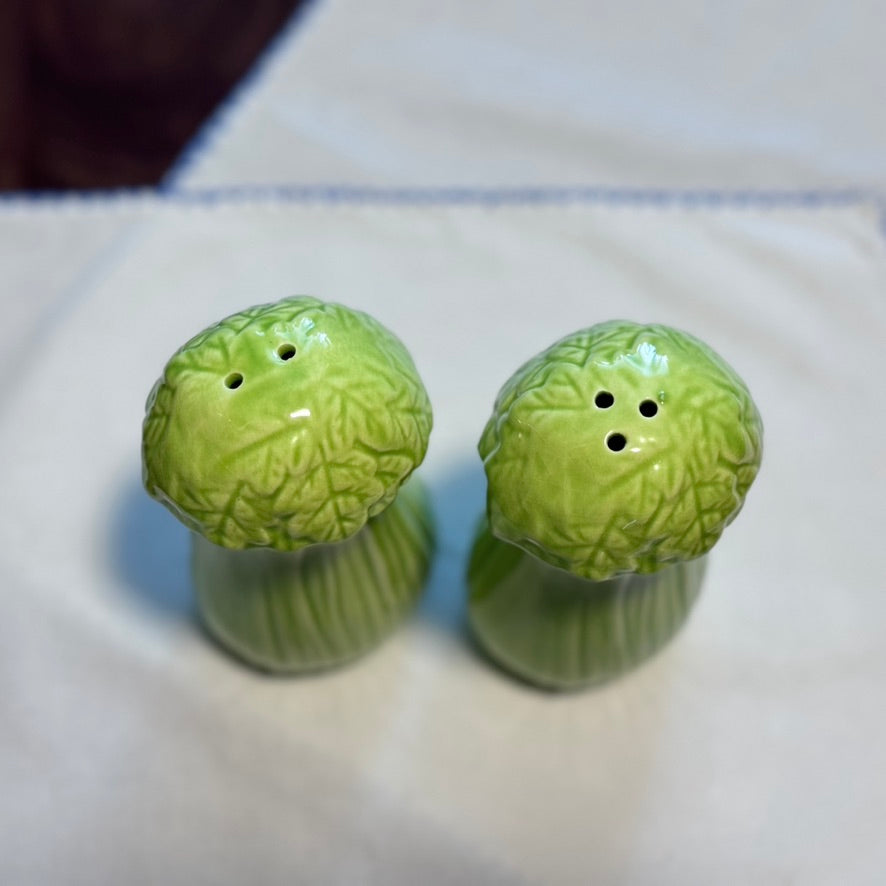 Vintage Celery Stalk Salt & Pepper Shaker Set