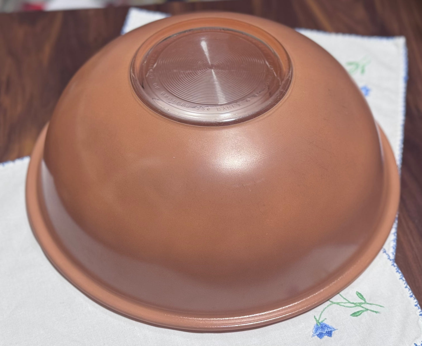 Pyrex 326 Pink Clear Bottom 4 L Mixing Bowl