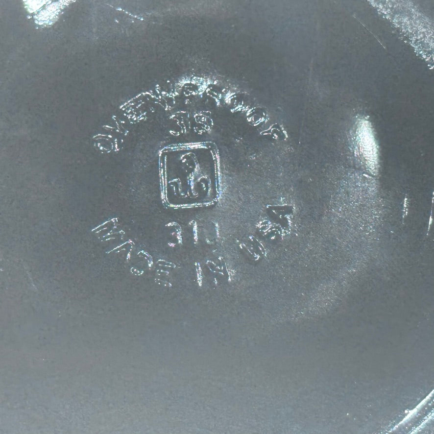 Anchor Hocking Red Daisy Milk Glass Cereal Bowls