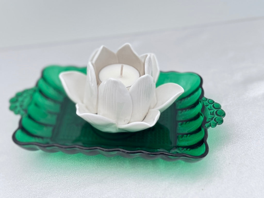Glass Tray / Relish Dish