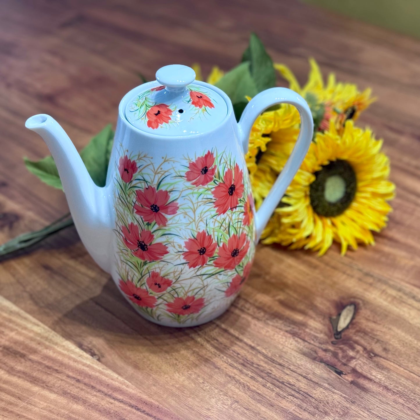 Imperial Poppy Teapot