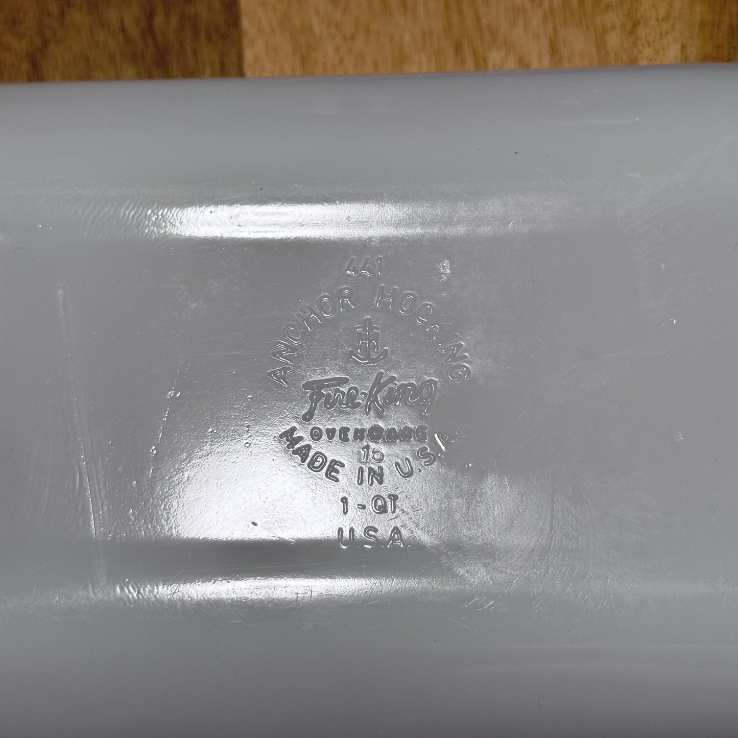 Anchor Hocking Fire King Candle Glow Ovenware