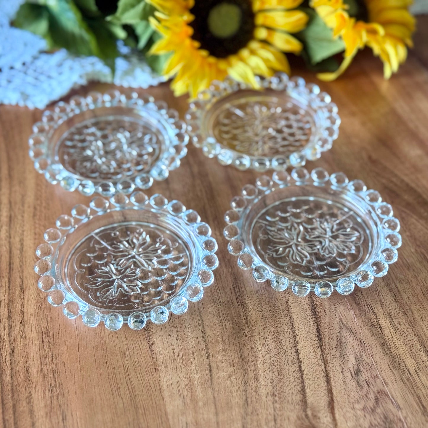 Imperial 'Candlewick' Set of 4 Coasters