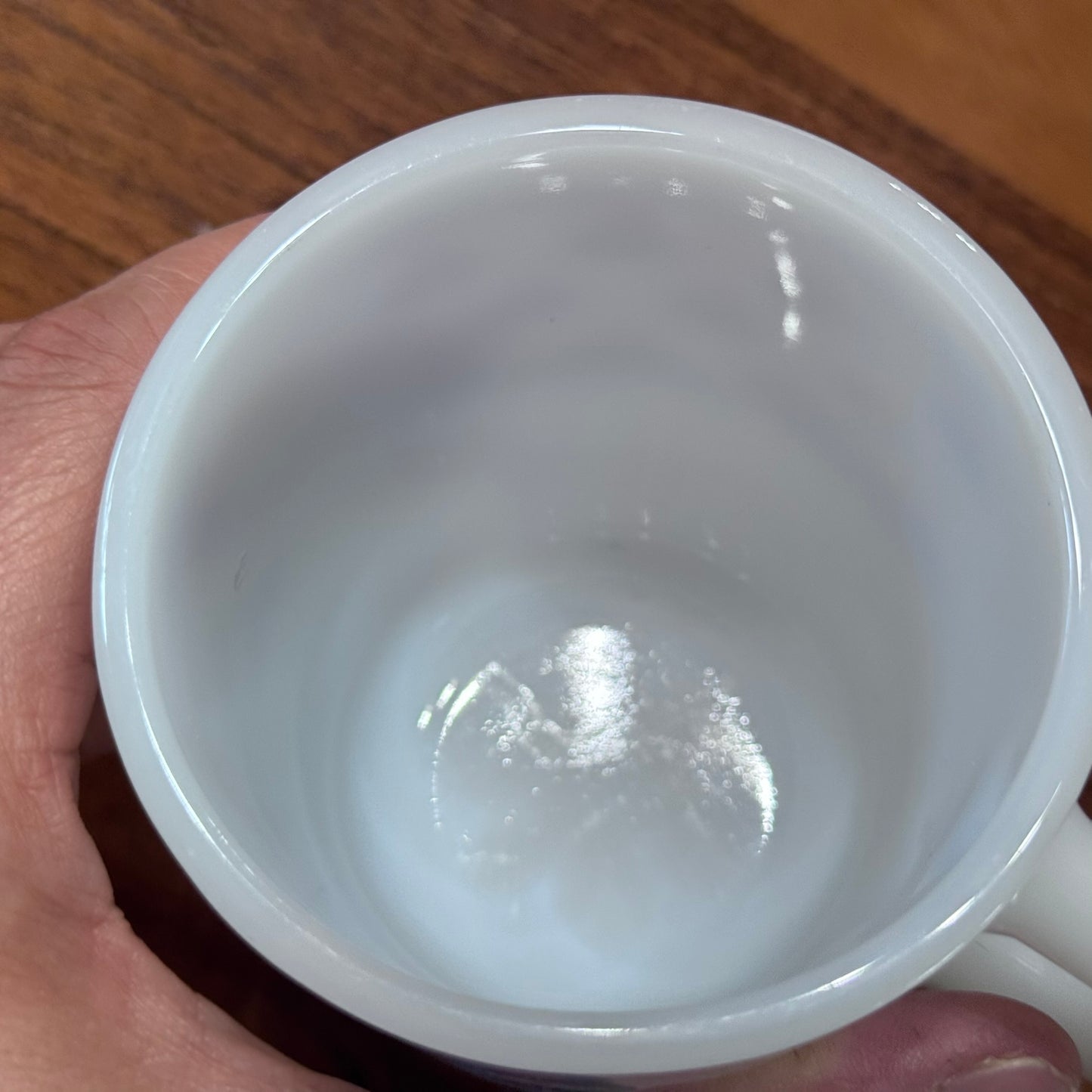 Termocrisa Stacking Milk Glass Mugs