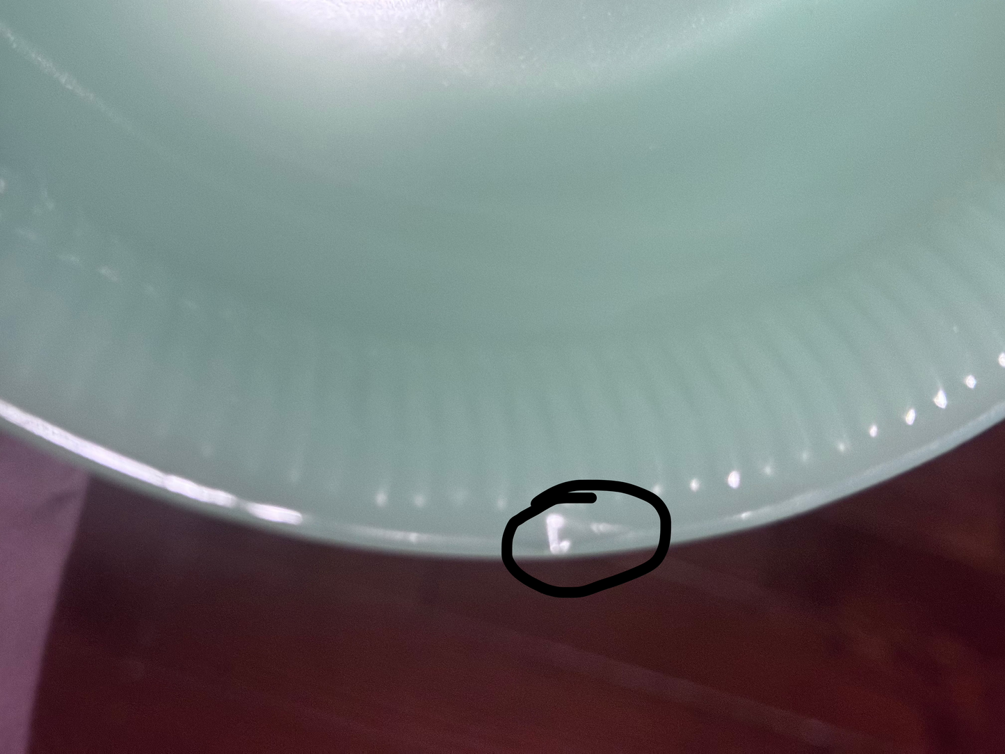 Fire King Jade-ite "Jane Ray" Soup Bowls