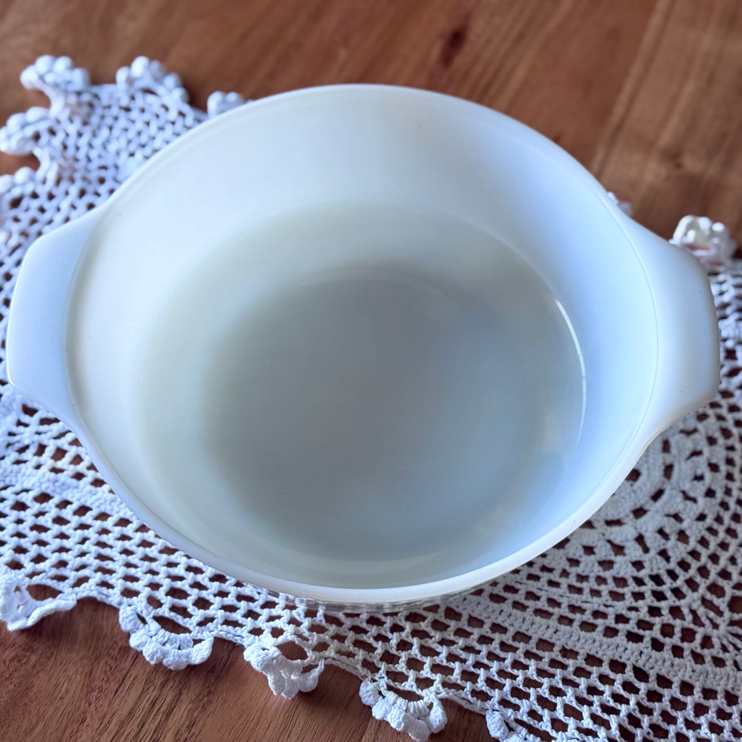 Anchor Hocking Fire-King Meadow Green Casserole Dish