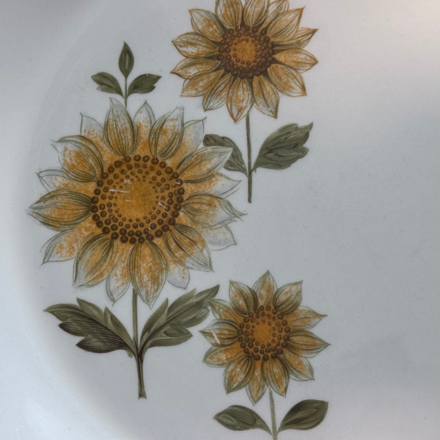 Johnson Brothers Sunflower Pattern Plates