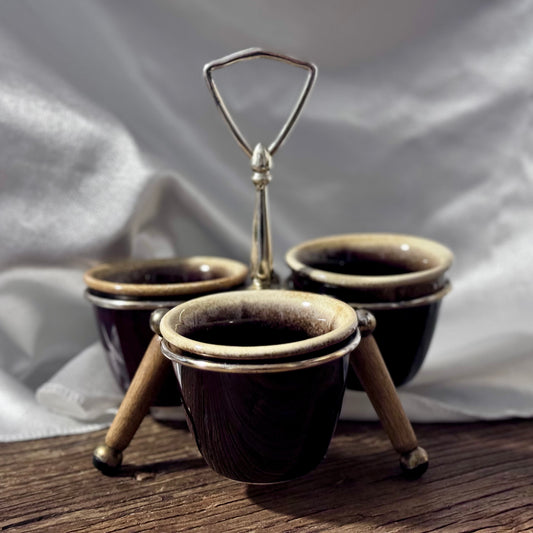 Mid-Century Serving Set
