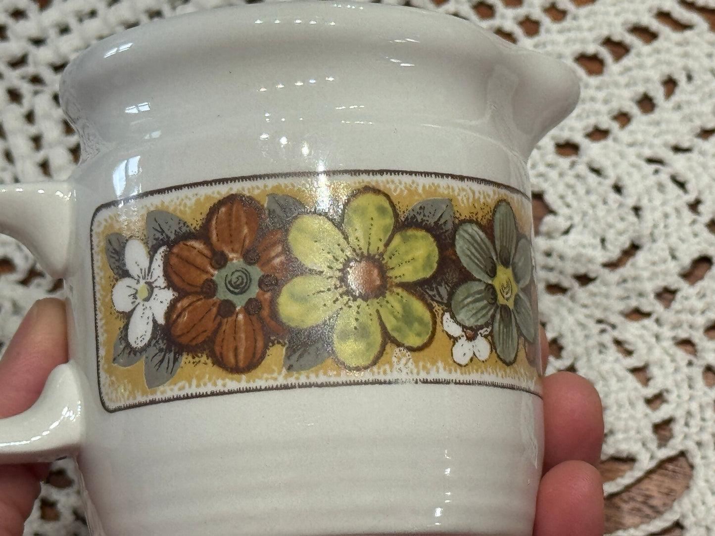 MYOTT England 'SIENNA' Teapot & Creamer