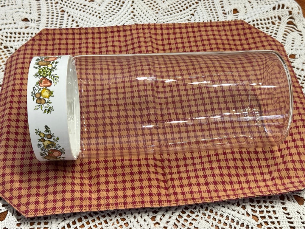 PYREX Spice Of Life Glass Canister
