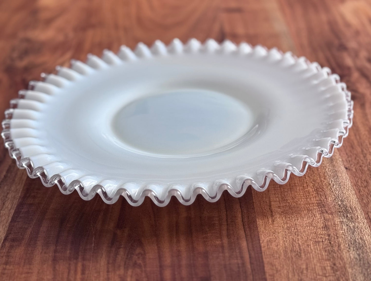 Fenton Silver Crest Cake Plate