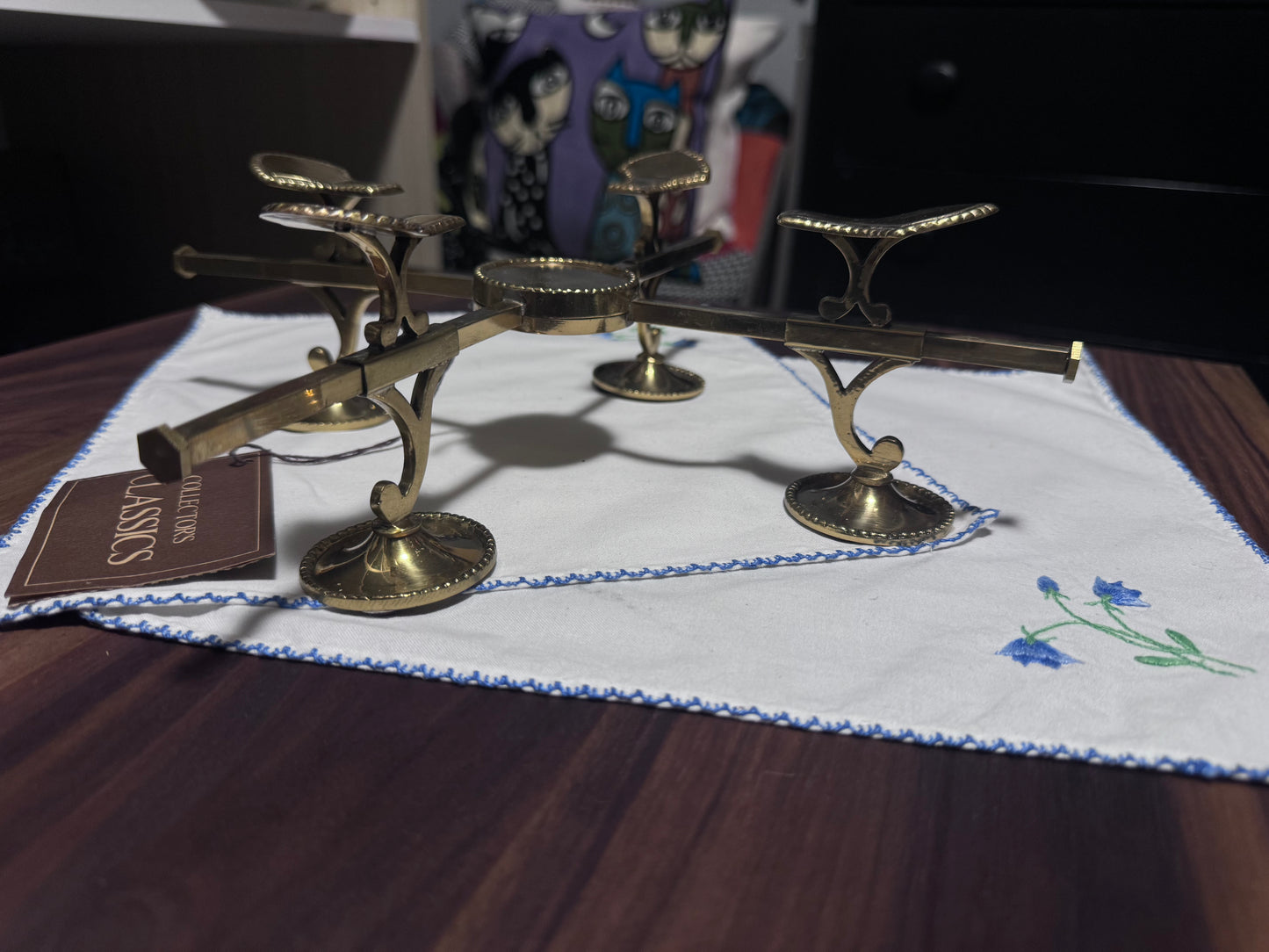 Ethan Allen Collector's Classics Adjustable Brass Trivet