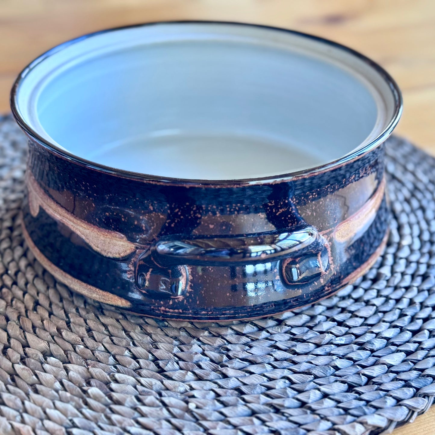Sanger Canada Pottery Casserole Dish