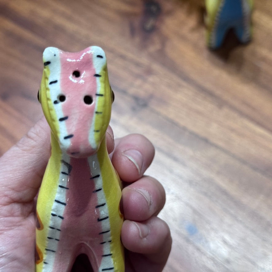 Vintage Stuffed Giraffe Ceramic Napco Made In Japan Shakers