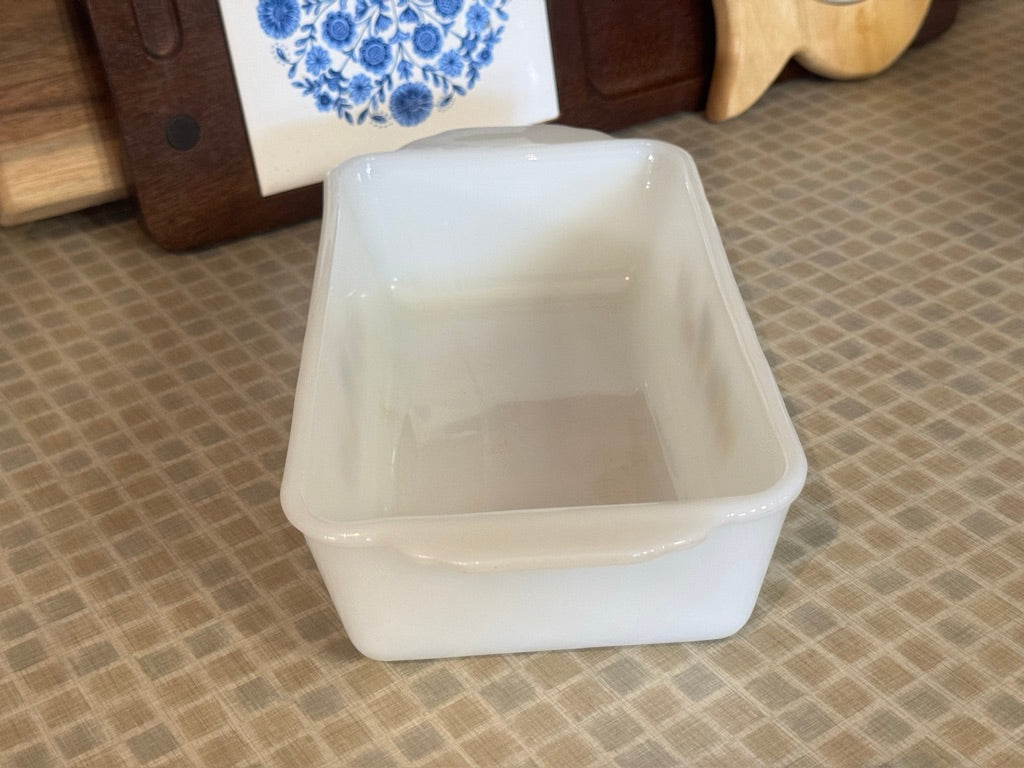 Anchor Hocking Fire King 'Chanticleer Rooster' Loaf Pan