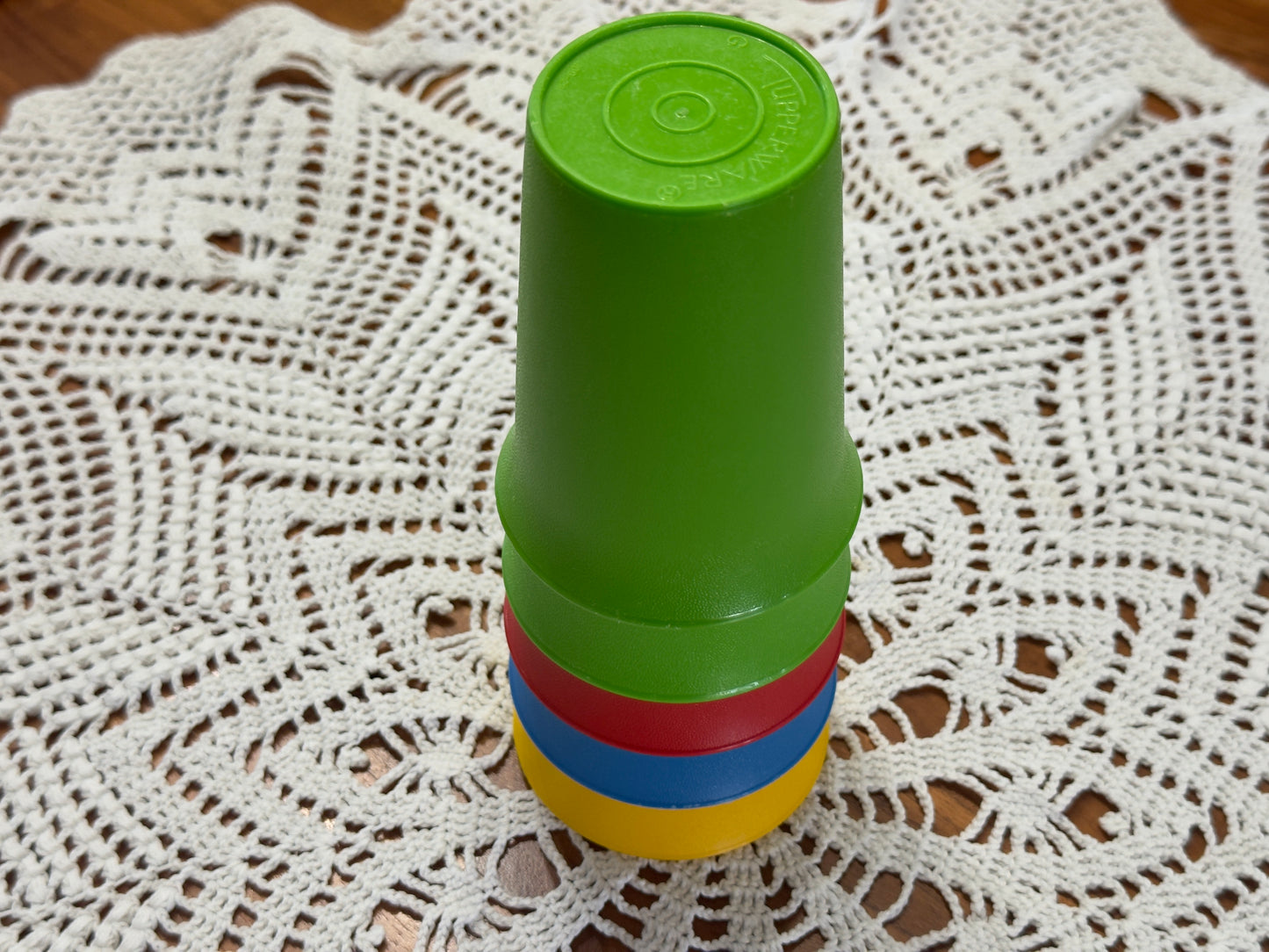 Tupperware Bell Tumblers