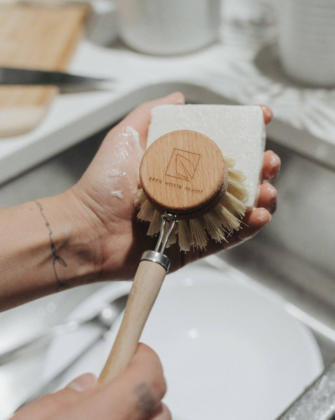 10x 'Bulk' Solid Dish Soap Bar | Bergamot + Lime, Zero Waste