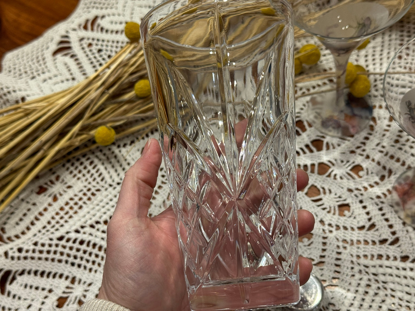 Godinger Dublun Crystal Cocktail Shaker