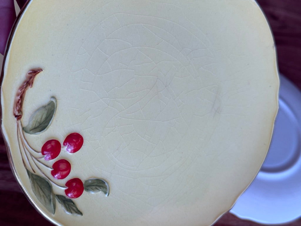 Royal Winton Grimwades Yellow Cherry Dishes