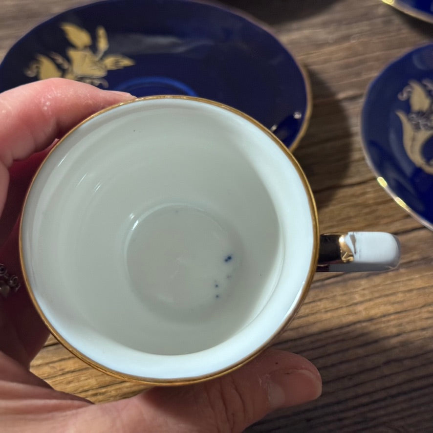 Apulum Romania Tea/Expresso Cups and Sauces