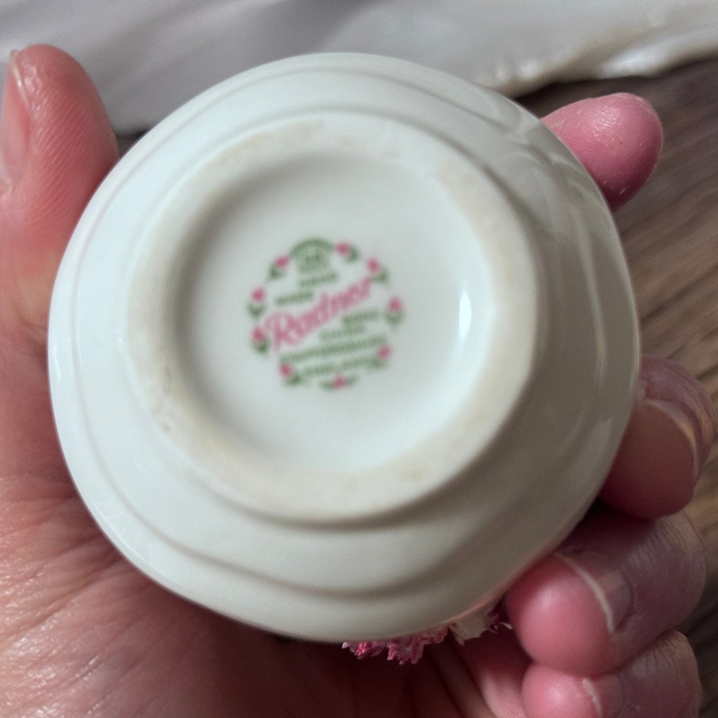Hand Made Radnor Porcelain Flower Bouquet Staffordshire England