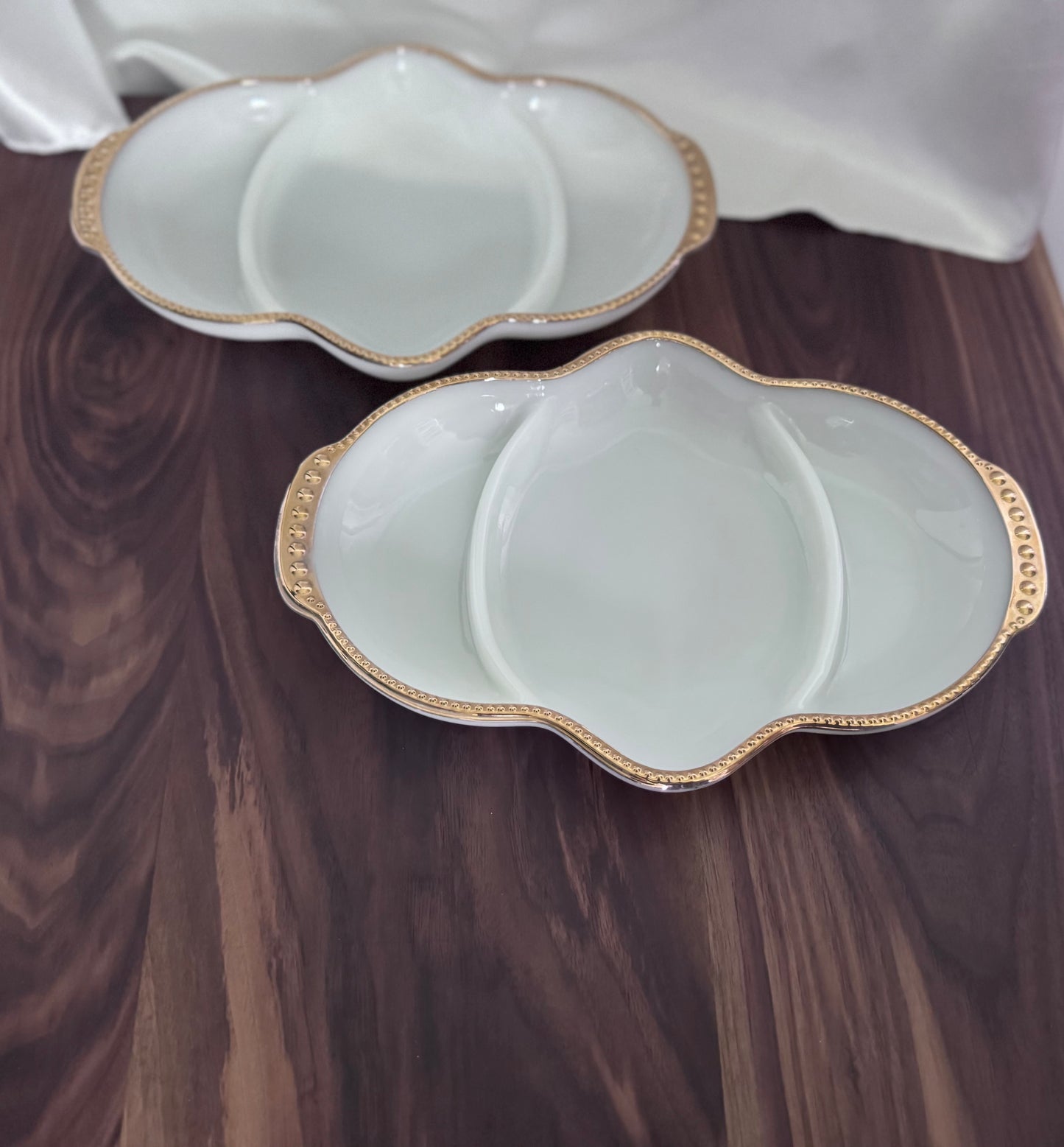 Anchor Hocking Milk Glass Pickle Dish
