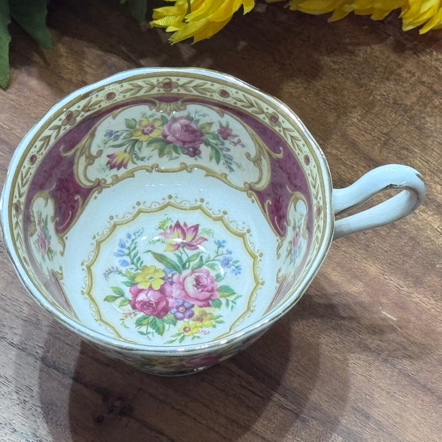 'Lady Hamilton' Royal Albert Teacup & Saucer Set