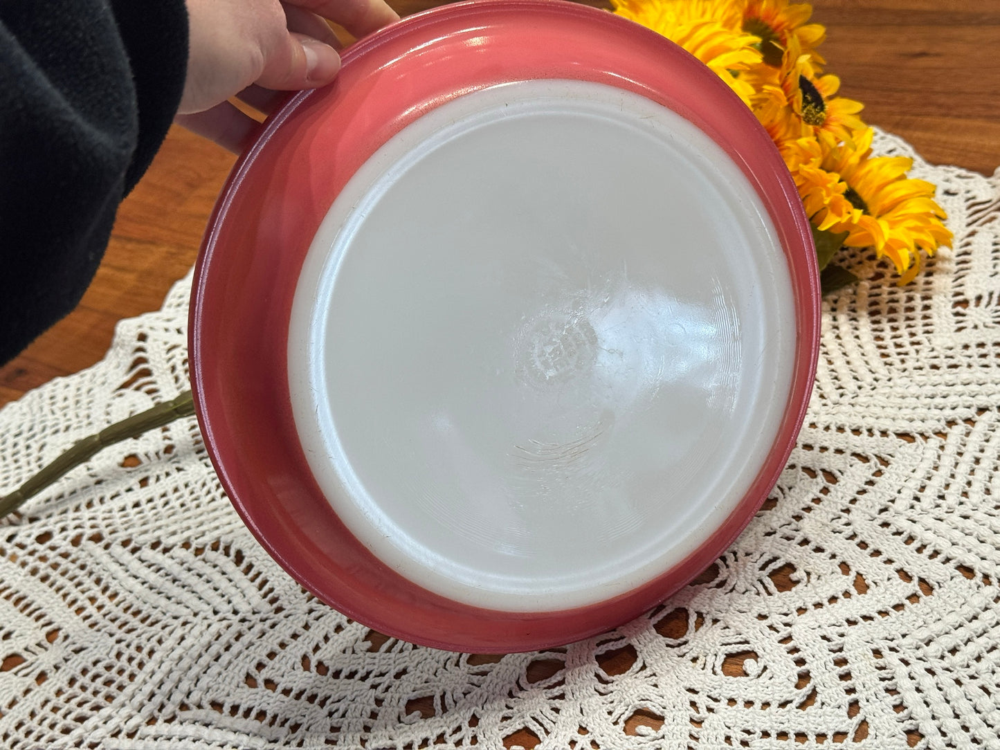 PYREX Flamingo Pink 209 Pie Plate