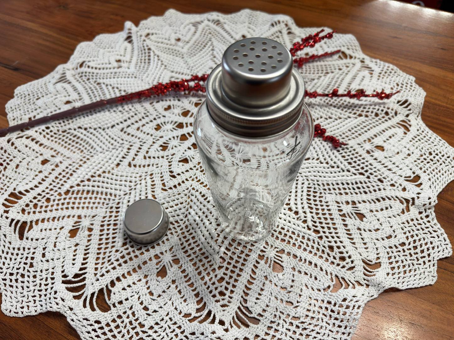 RAE DUNN 'Mix' Cocktail Shaker