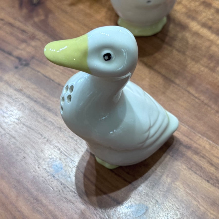 Vintage Duck Salt & Pepper Shakers
