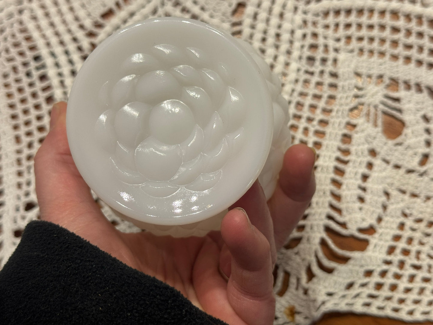 Vintage Milk Glass Compote/Dessert Cup