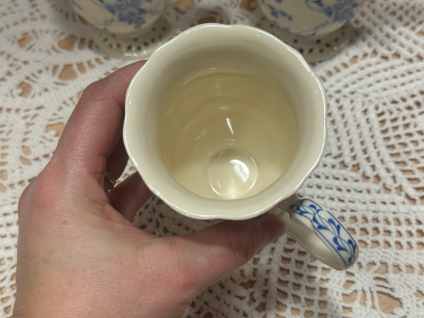 Skye McGhie 'Rose Brocade' Mugs
