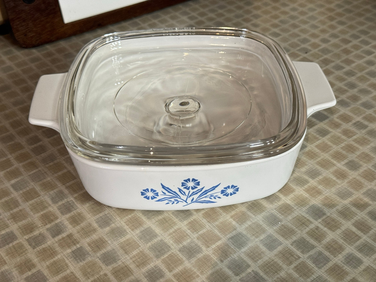 Corning Ware Blue Cornflower A-2-B 2 Liter Casserole With Lid