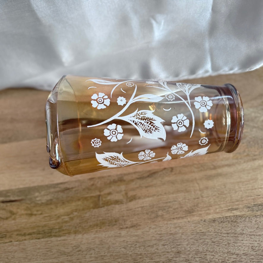 Jeannette Marigold Glass Pitcher