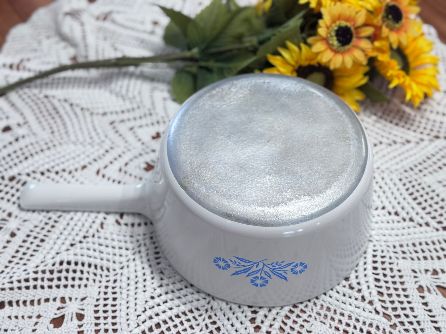 Corning Ware Blue Cornflower RANGETOPPERS