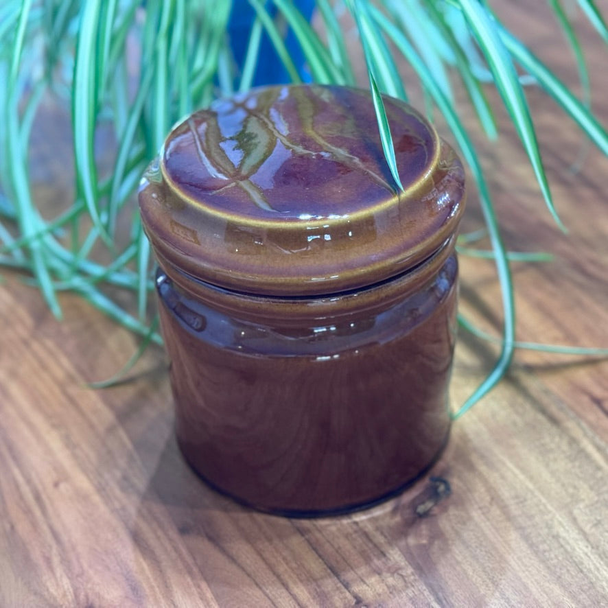 Vintage Aramis Pottery Cookie Jar/Canister
